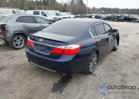 2014 Honda Accord Sport from USA, damaged, VIN 1HGCR2F51EA098217